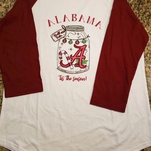 Alabama Mason Jar Christmas T-shirt